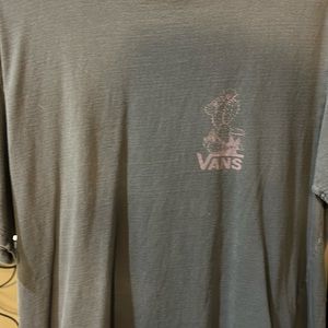 Vans Grey Cactus Men’s XL Slim Fit Tee
